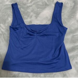 Blue tank top